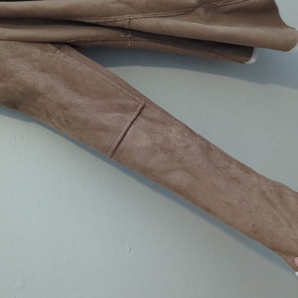 Faux/vegan suede jacket lovestitch large - Picture 7 of 13